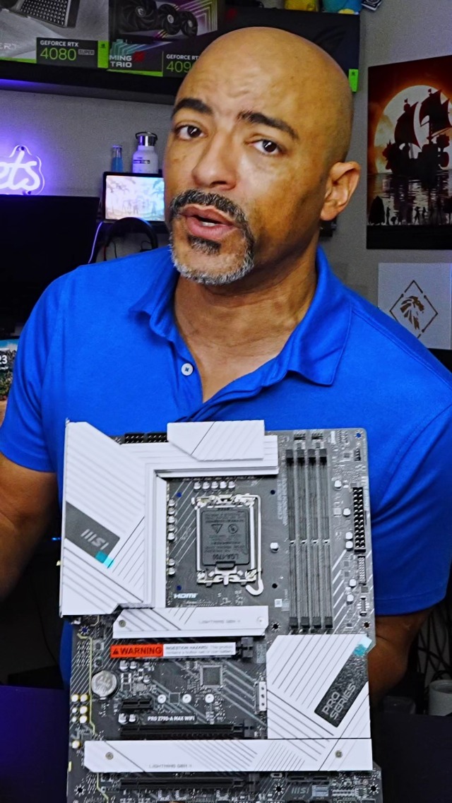Watch MSI PRO Z790-A MAX WiFi Pro Series Motherboard ﹙Intel﹚ on